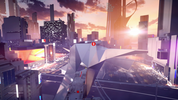Mirror's Edge Catalyst auf der Xbox One (Screenshot: Golem.de)